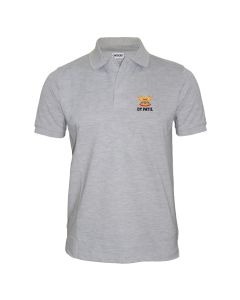 DY Patil Grey Melange Polo 